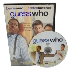 Guess Who Widescreen DVD Bernie Mac Ashton Kutcher Sony Pictures Romantic Comedy
